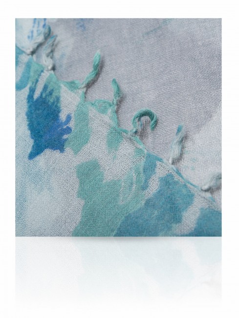 Палантин Женский W-CANVAS/BLU